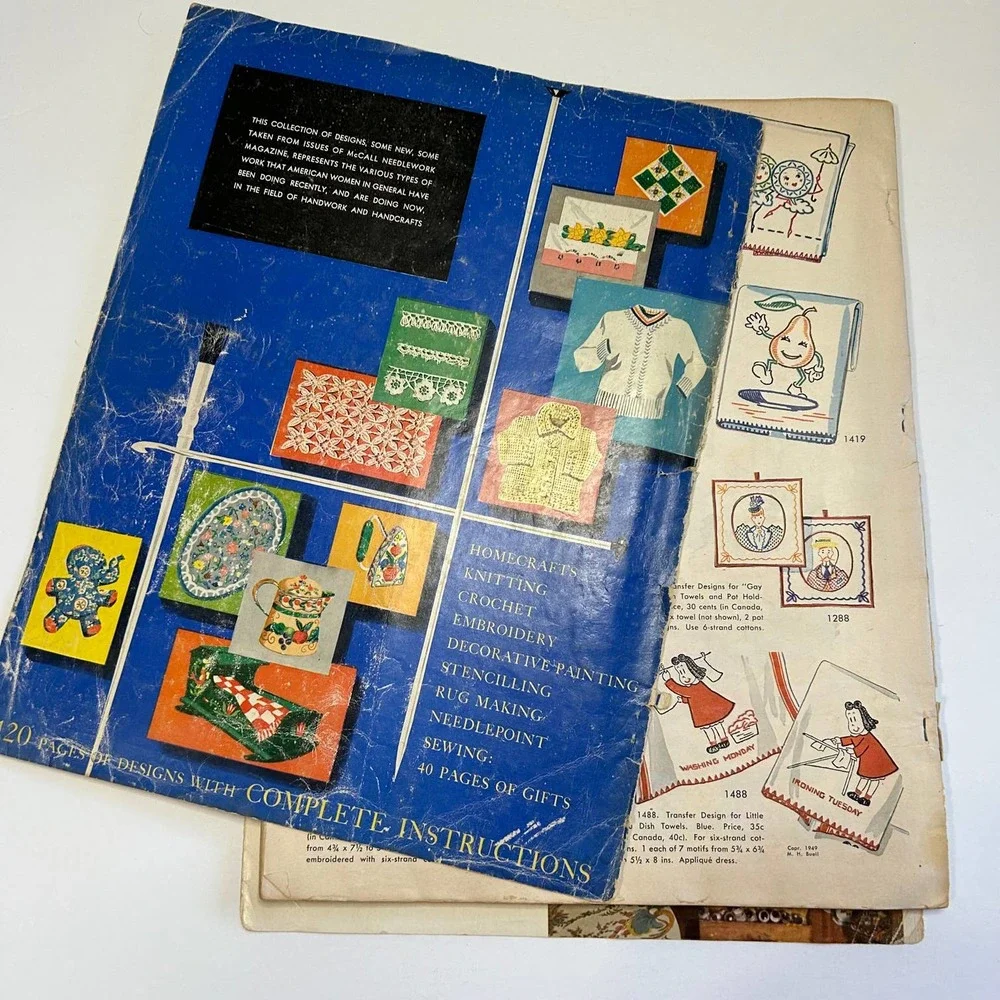 Vintage 1950‎ Mccalls Needlework Annual Magazine